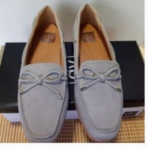 Dolce Vita Light Blue Loafers with Bow